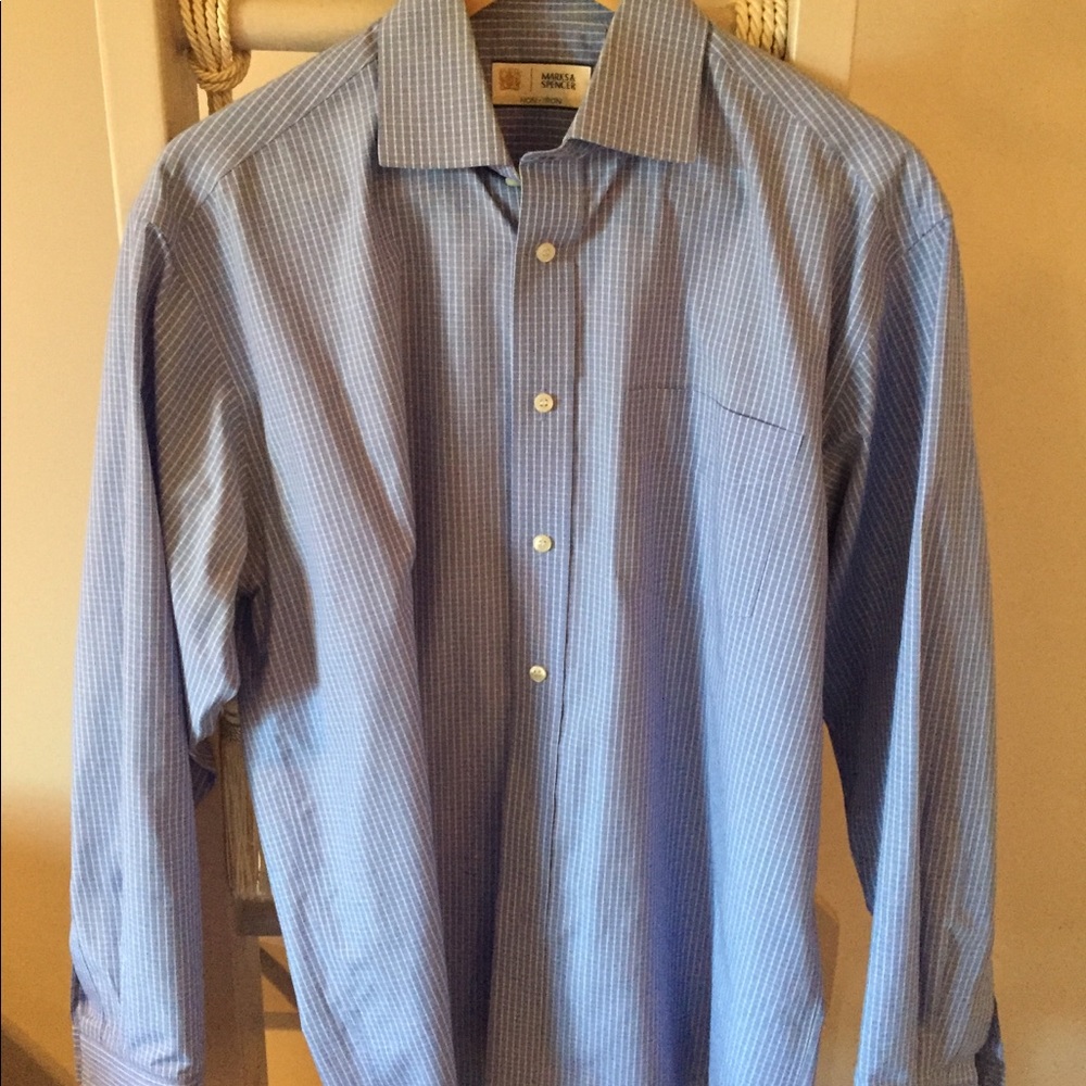 Men’s button down dress shirt like new